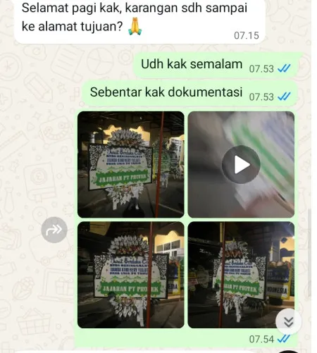 Pengiriman Papan Bunga Selamat Batam