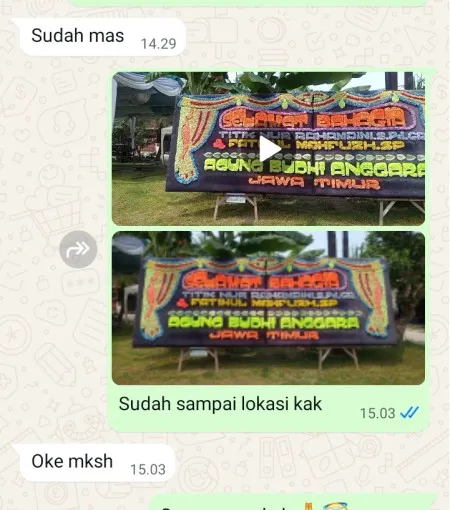 Pengiriman Papan Bunga Batam