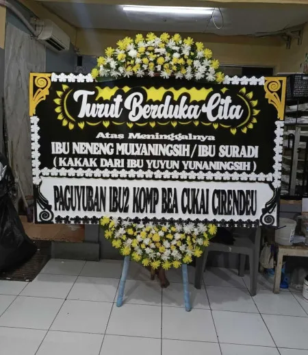 Papan Bunga Duka Batam
